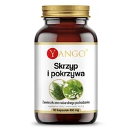 Włosy, skóra, paznokcie - Yango Skrzyp i pokrzywa - suplement diety 90 kaps. - miniaturka - grafika 1