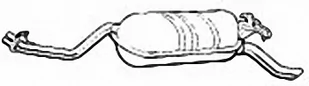 Tłumik końcowy IZAWIT 07.008A 1244900915 - Tłumiki - miniaturka - grafika 1