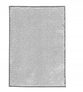 Dywanik Łazienkowy szary 40x60 cm Miękki Chłonny Antypoślizgowy - Dywaniki łazienkowe - miniaturka - grafika 1