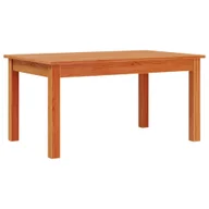 Ławy i stoliki kawowe - vidaXL Stolik kawowy brązowy woskowany 80x50x40 cm lite drewno sosnowe - miniaturka - grafika 1