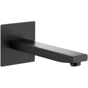 Wylewki do baterii - Wylewka wannowa KFA ARMATURA Logon 836-005-81 Czarny - miniaturka - grafika 1