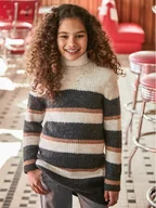 Sukienki i spódniczki dla dziewczynek - Mayoral Sukienka dzianinowa 7984 Kolorowy Regular Fit - miniaturka - grafika 1