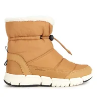 Buty dla dziewczynek - Śniegowce Geox J Flexyper Girl B Ab J36APB 0FUME C2006 S Żółty - miniaturka - grafika 1