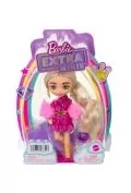 Lalka Barbie Extra Minis Różowy strój HJK67 - Lalki dla dziewczynek - miniaturka - grafika 2