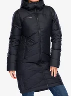 Kurtki narciarskie - Płaszcz puchowy damski Mammut Fedoz IN Hooded Parka - black - miniaturka - grafika 1