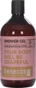 Benecos - Żel pod prysznic, Grejpfrut, BIO, 500 ml - Kosmetyki do kąpieli - miniaturka - grafika 1