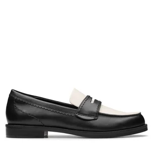 Mokasyny Clarks Straven Edge 26181270 Czarny - Mokasyny damskie - miniaturka - grafika 1