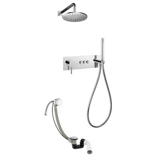 Omnires SYSY32GC CR Y GoClickGoClick system wannowy podtynkowy chrom - Baterie podtynkowe - miniaturka - grafika 1