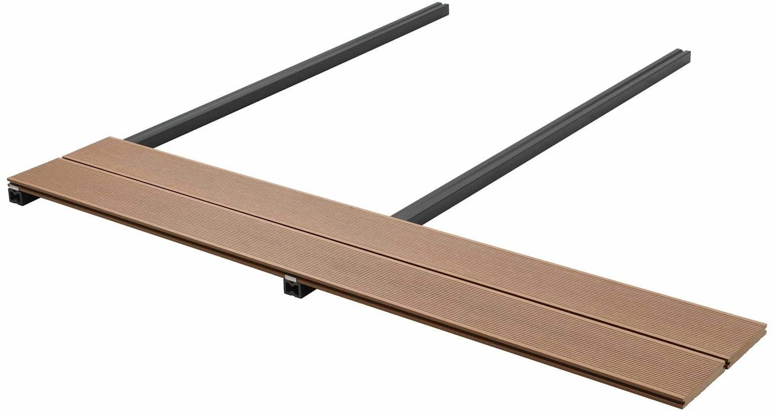 vidaXL Deska Tarasowa 6 pcs Drewno tekowe