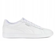 Buty sportowe męskie - Buty męskie sportowe młodzieżowe trampki białe Puma Smash 3.0 39203102 37.5 - miniaturka - grafika 1