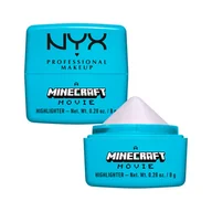 Rozświetlacze do twarzy i ciała - NYX Professional Makeup A Minecraft Movie Kremowy Rozświetlacz 02 Diamond Drip - miniaturka - grafika 1