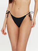 Stroje kąpielowe - Calvin Klein Swimwear Dół od bikini KW0KW02385 Czarny - miniaturka - grafika 1