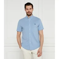 Koszule męskie - POLO RALPH LAUREN Koszula Regular Fit weathered mesh - miniaturka - grafika 1