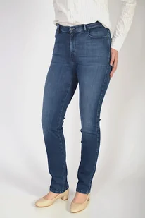 WRANGLER SLIM HIGH RISE SOFT CLOUD - Spodnie damskie - miniaturka - grafika 1