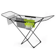 Suszarki na ubrania - Suszarka balkonowa BASIC 180 x 40 x 97 cm biały - miniaturka - grafika 1