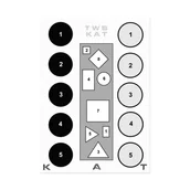 Tarcze i kulochwyty - Tactical Weapon System - Tarcza strzelecka TWS KAT - miniaturka - grafika 1