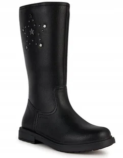 GEOX ECLAIR KOZAKI MŁODZIEŻOWE NA ZAMEK 38 ŻNC - Kozaki damskie - miniaturka - grafika 1