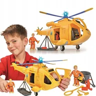 Figurki dla dzieci - Strażak Sam Helikopter Wallaby II z figurką 00771 - miniaturka - grafika 1