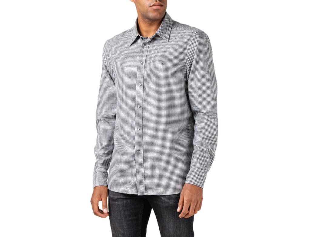 Koszula męska CALVIN KLEIN GINGHAM SHIRT 22708129010 0A4 M