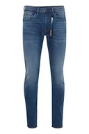 Spodenki męskie - Blend BHTwister fit Multiflex NOOS fit - Multiflex NOOS męskie spodnie jeansowe Denim Slim Fit, rozmiar: W33/34, kolor: Denim Dark Blue (200292), Denim Dark Blue (200292), 33W / 34L - miniaturka - grafika 1
