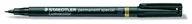 Foliopisy - Staedtler, Foliopis wodoodporny Lumocolor special, czarny, S - miniaturka - grafika 1
