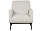 Fotele i pufy dla dzieci - Fotel sztruksowy jasnoszary ALMIND - miniaturka - grafika 1