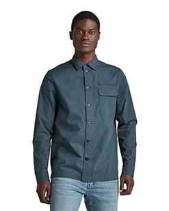 G-STAR RAW, Męska koszula z kieszonką na długopis, Rosa (Liquid Pink/White Oxford C895-c940), XS - Koszule męskie - miniaturka - grafika 1