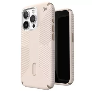 Etui SPECK Presidio2 Grip ClickLock & MagSafe do Apple iPhone 15 Pro Beżowy - Etui i futerały do telefonów - miniaturka - grafika 1