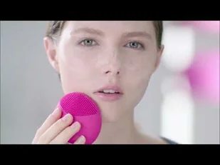 Foreo Luna Mini 1 Turkusowy - Szczoteczki do twarzy - miniaturka - grafika 2