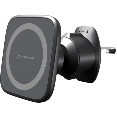 Uchwyt na telefon i smartfon PROOVE Block Magnetic Air Outlet Czarny uchwyt samochodowy na kratkę nawiewu