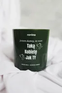 Świece - Świeca zapachowa dla niej, kobiety na prezent, JESTEM DUMNY ŻE MAM świeczka perfumowana, sojowa Delicious TAKĄ KOBIETĘ JAK TY - miniaturka - grafika 1