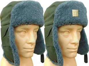 Kurtka męska MFH ORYGINALNA WOJSKOWA USZATKA CZECHOSŁOWACKA 55 cm - Kurtki męskie - miniaturka - grafika 1