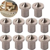 Inne urządzenia pomiarowe - Narzędzie do centrowania kołków do obróbki drewna 6 mm (10 sztuk) Wiertło punktowe do centrowania - miniaturka - grafika 1