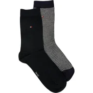 Skarpetki damskie - Tommy Hilfiger Skarpety 2-pack TH WOMEN SOCK 2P ITHACA STRIPE - miniaturka - grafika 1