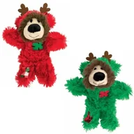 Zabawki dla kotów - KONG Holiday Softies Pajama Bear Assorted - miniaturka - grafika 1