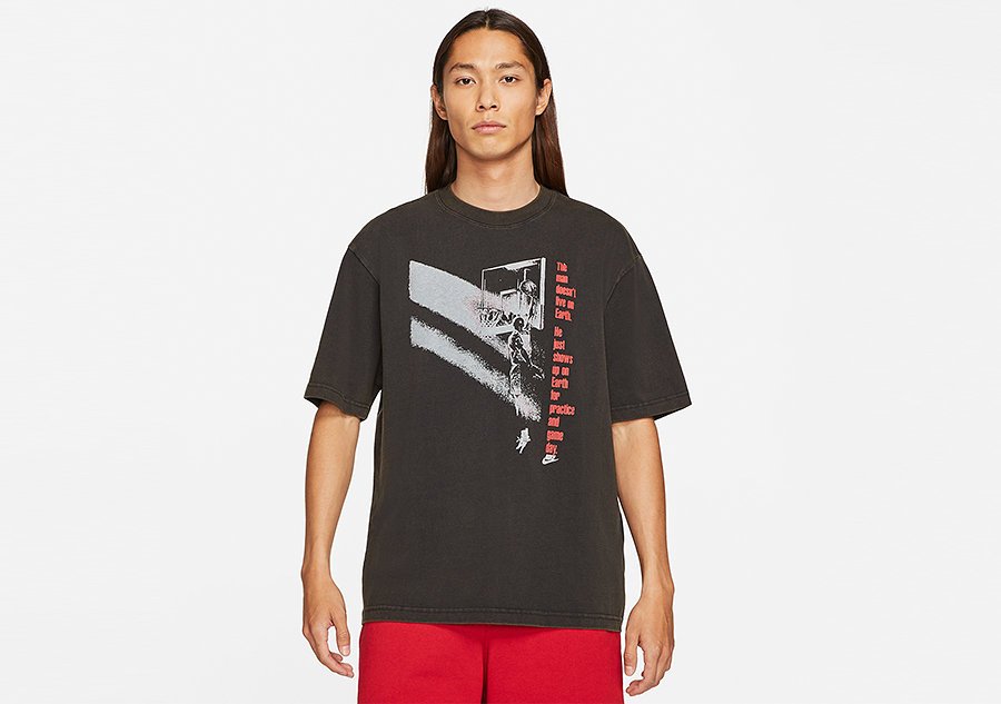 Nike Air Jordan Flight Graphic Crew Tee Black