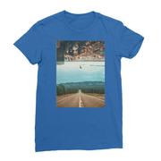 Koszulki męskie - Virgin Teez Koszulka damska i męska koszulka typu dropout premium Royal niebieski S - miniaturka - grafika 1