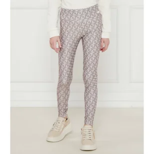 Guess Legginsy Slim Fit - Spodnie sportowe damskie - miniaturka - grafika 1
