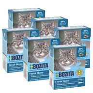 Mokra karma dla kotów - BOZITA Kawałeczki w galarecie 6 x 370 g Makrela - miniaturka - grafika 1