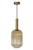 Lampy sufitowe - Lucide Maloto 45386/20/62 lampa wisząca zwis 1x40W E27 bursztynowy Maloto 45386/20/62 lampa wisząca zwis 1x40W E27 bursztynowy - miniaturka - grafika 1