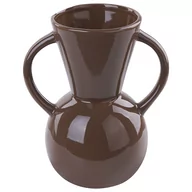 Wazony i flakony - Wazon na kwiaty porcelanowy 19 cm brązowy ORESTIADA - miniaturka - grafika 1