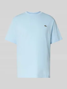 T-shirt o kroju regular fit z czystej bawełny - Koszulki męskie - miniaturka - grafika 1