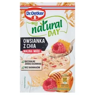 Płatki śniadaniowe i musli - Natural DR.OETKER Owsianka z Chia Malina-Miód My Day 51g - Dr Oetker - miniaturka - grafika 1