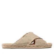 Espadryle damskie - Espadryle Castañer Palmera/032 021775-3004 Beżowy - miniaturka - grafika 1
