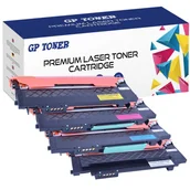 Tonery oryginalne - 4x Toner do Samsung CLT-406S CLP-360 360N 365 CLX-3300 3305 3305W SLC-460W 467FW Zestaw CMYK - miniaturka - grafika 1
