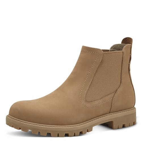 Tamaris Damskie klasyczne kozaki, kozaki damskie, Braun Camel, 42 EU