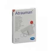 Apteczki i materiały opatrunkowe - Paul Hartmann AG atrauman 5 x 5 cm sterylne rozgrzewający, 10 ST 4049500934237 - miniaturka - grafika 1