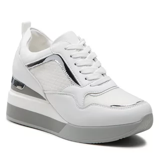 Sneakersy damskie - Sneakersy BATA - 5411634 White - grafika 1