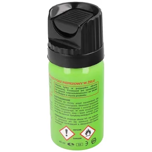 Gaz pieprzowy Sharg Defence Green Gel 2mln SHU, Cone 40ml (10040-C) - Gaz pieprzowy - miniaturka - grafika 3