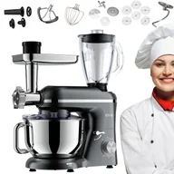 Roboty kuchenne - Lovio Home ChefAssistant Plus LVSTM02PGY 1900W 6,2l Szary - miniaturka - grafika 1